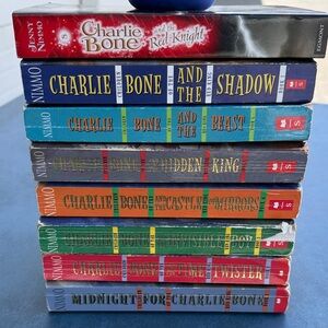 Charlie Bone 8 Book Series Softback Collection. Preowned. Fair to new condition.